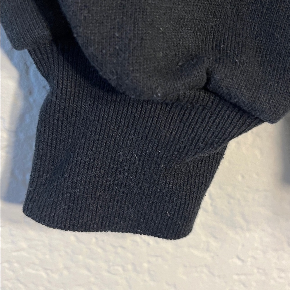 Jerzees‎ Black Sweatshirt with Festive Design - Picture 4 of 6